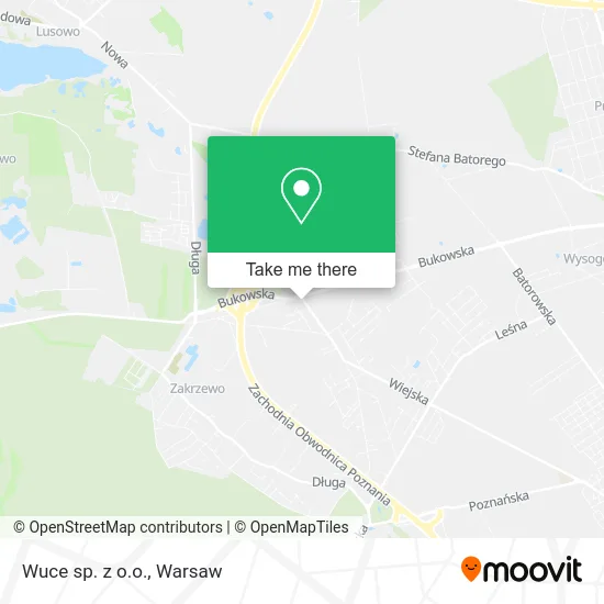 Карта Wuce sp. z o.o.