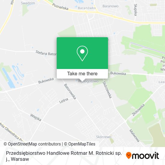 Przedsiębiorstwo Handlowe Rotmar M. Rotnicki sp. j. map