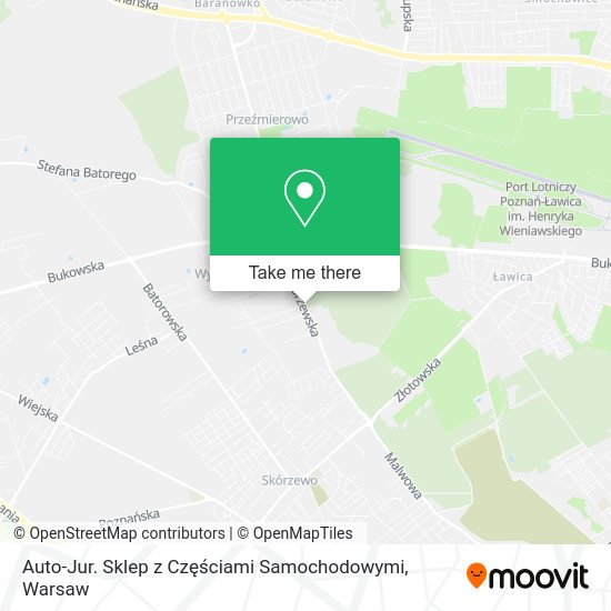 Auto-Jur. Sklep z Częściami Samochodowymi map