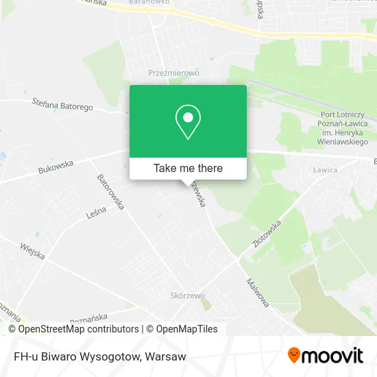 Карта FH-u Biwaro Wysogotow