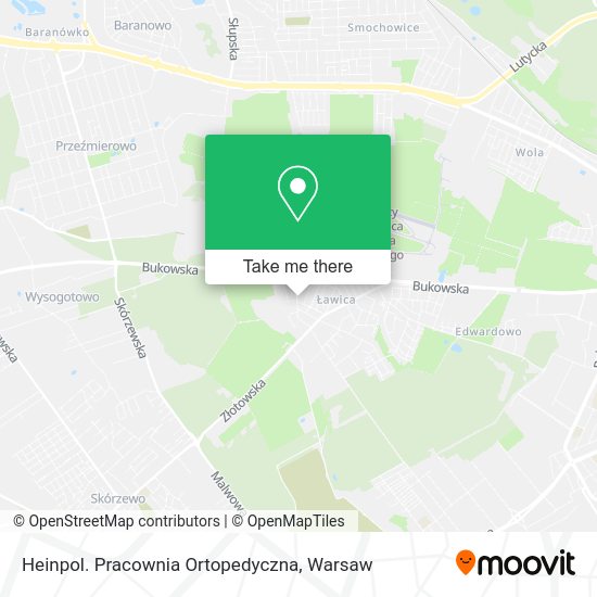 Heinpol. Pracownia Ortopedyczna map