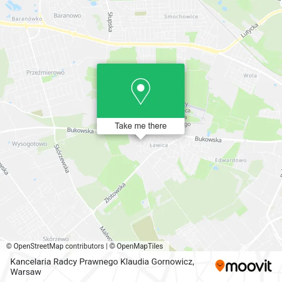 Kancelaria Radcy Prawnego Klaudia Gornowicz map
