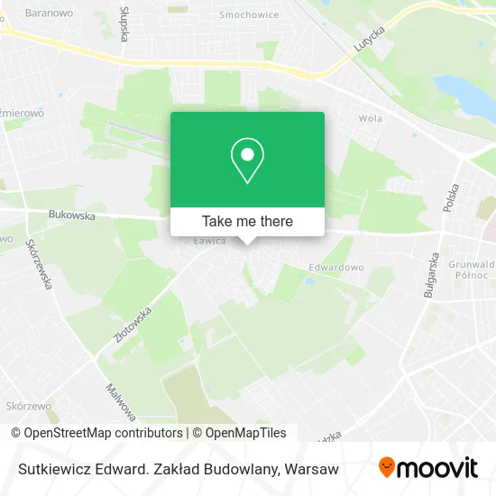 Sutkiewicz Edward. Zakład Budowlany map