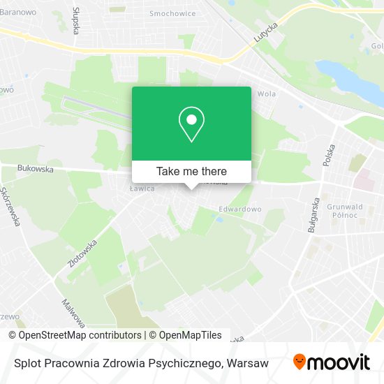 Splot Pracownia Zdrowia Psychicznego map