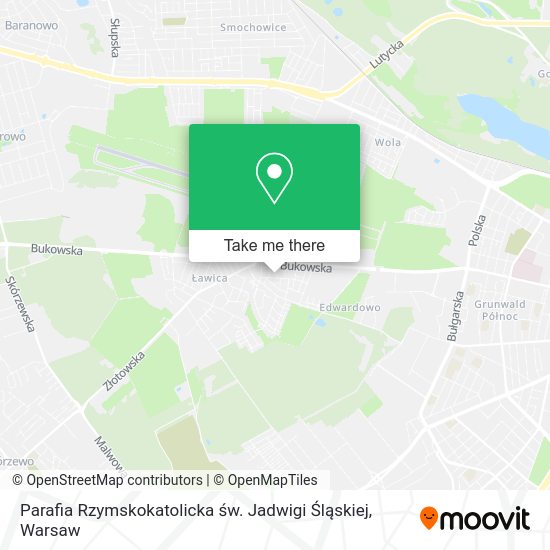 Parafia Rzymskokatolicka św. Jadwigi Śląskiej map