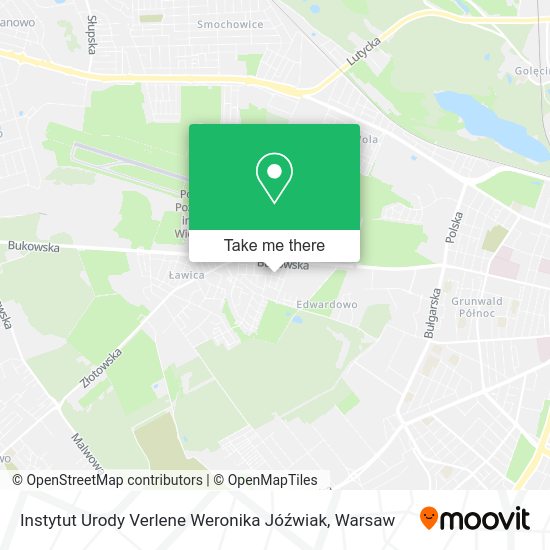 Instytut Urody Verlene Weronika Jóźwiak map