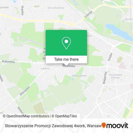 Stowarzyszenie Promocji Zawodowej 4work map