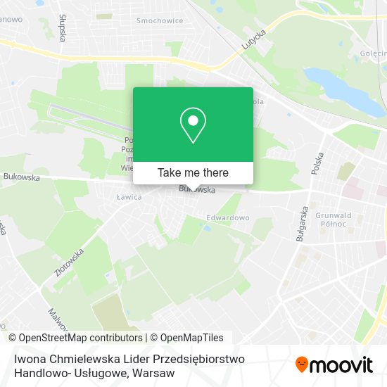 Iwona Chmielewska Lider Przedsiębiorstwo Handlowo- Usługowe map