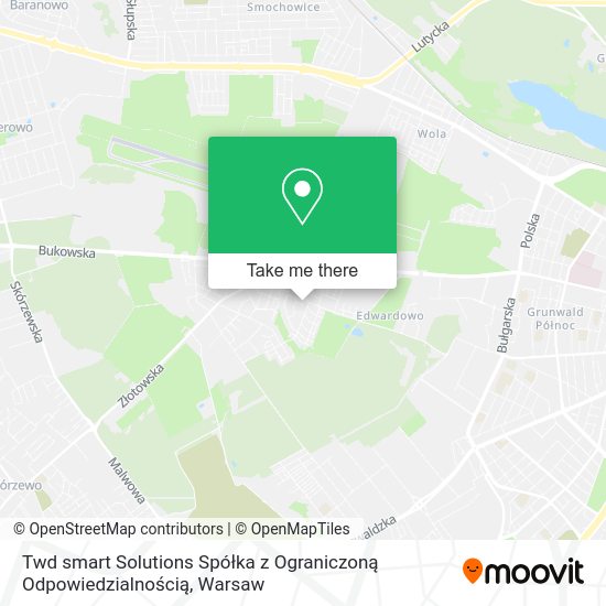 Twd smart Solutions Spółka z Ograniczoną Odpowiedzialnością map