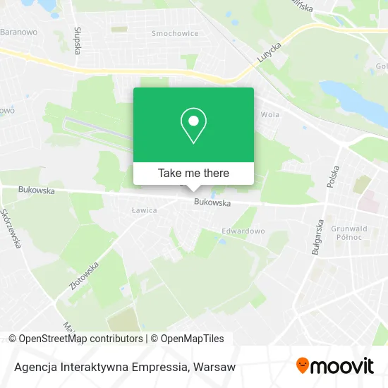 Карта Agencja Interaktywna Empressia