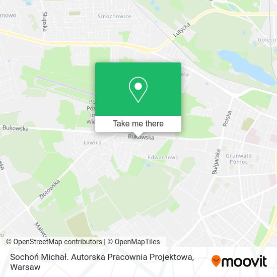 Sochoń Michał. Autorska Pracownia Projektowa map