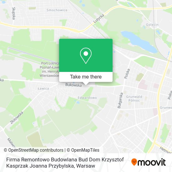 Firma Remontowo Budowlana Bud Dom Krzysztof Kasprzak Joanna Przybylska map