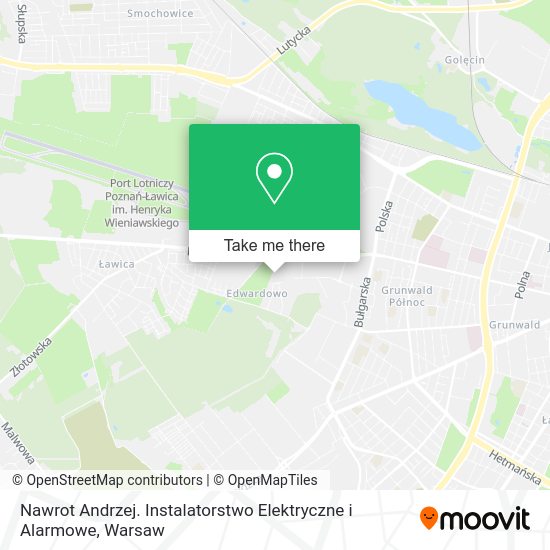 Nawrot Andrzej. Instalatorstwo Elektryczne i Alarmowe map