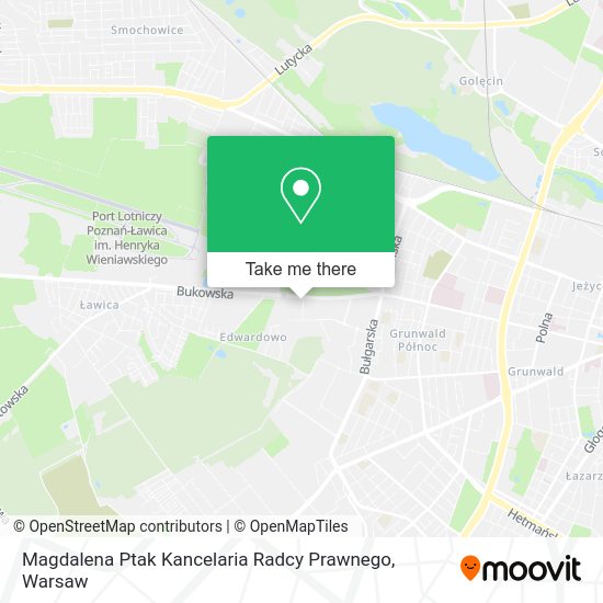 Magdalena Ptak Kancelaria Radcy Prawnego map