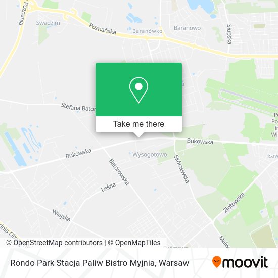 Rondo Park Stacja Paliw Bistro Myjnia map