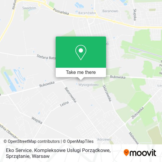 Eko Service. Kompleksowe Usługi Porządkowe, Sprzątanie map