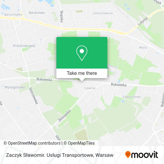 Zaczyk Sławomir. Usługi Transportowe map