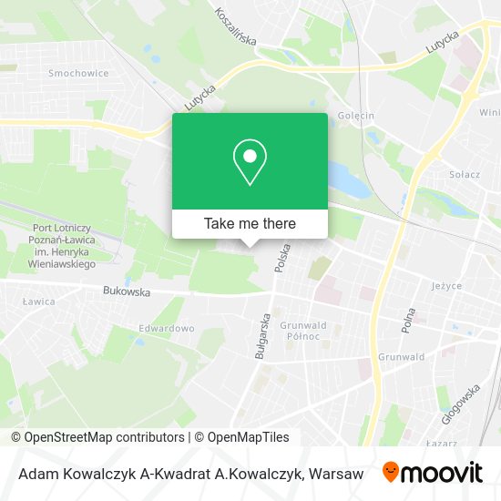 Adam Kowalczyk A-Kwadrat A.Kowalczyk map