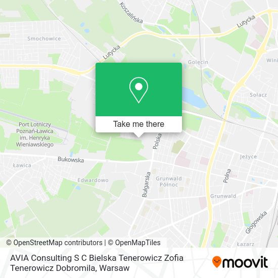 AVIA Consulting S C Bielska Tenerowicz Zofia Tenerowicz Dobromila map