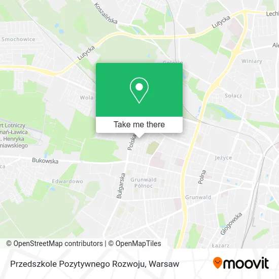 Карта Przedszkole Pozytywnego Rozwoju