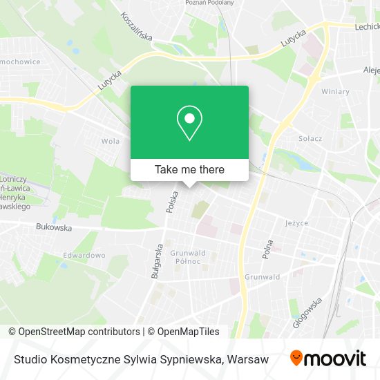 Studio Kosmetyczne Sylwia Sypniewska map