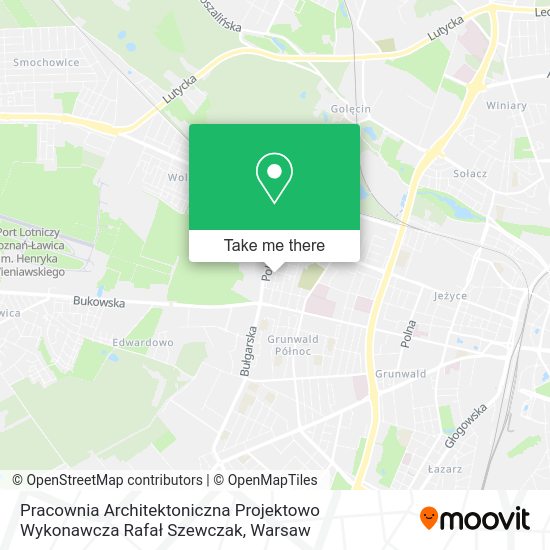 Pracownia Architektoniczna Projektowo Wykonawcza Rafał Szewczak map