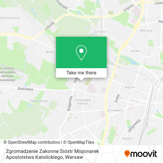 Zgromadzenie Zakonne Sióstr Misjonarek Apostolstwa Katolickiego map