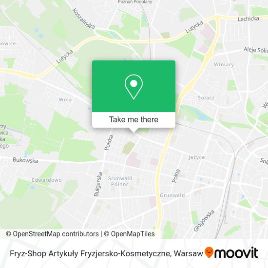 Fryz-Shop Artykuły Fryzjersko-Kosmetyczne map