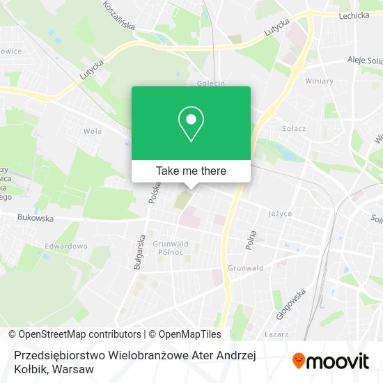 Przedsiębiorstwo Wielobranżowe Ater Andrzej Kołbik map