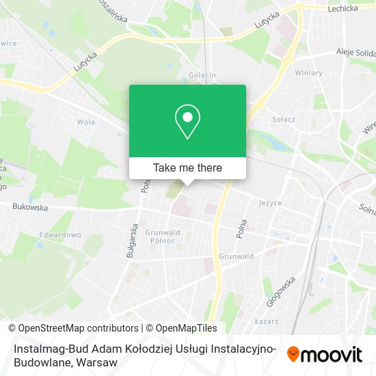 Instalmag-Bud Adam Kołodziej Usługi Instalacyjno-Budowlane map