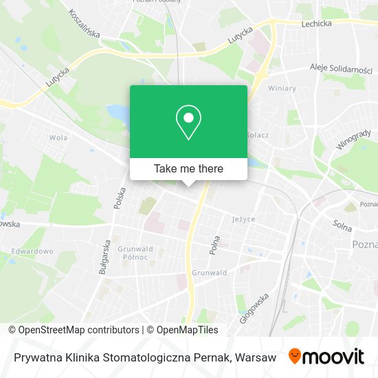 Prywatna Klinika Stomatologiczna Pernak map