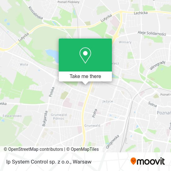 Ip System Control sp. z o.o. map
