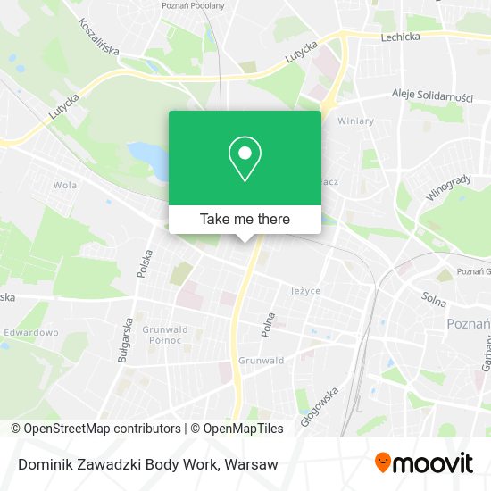 Dominik Zawadzki Body Work map