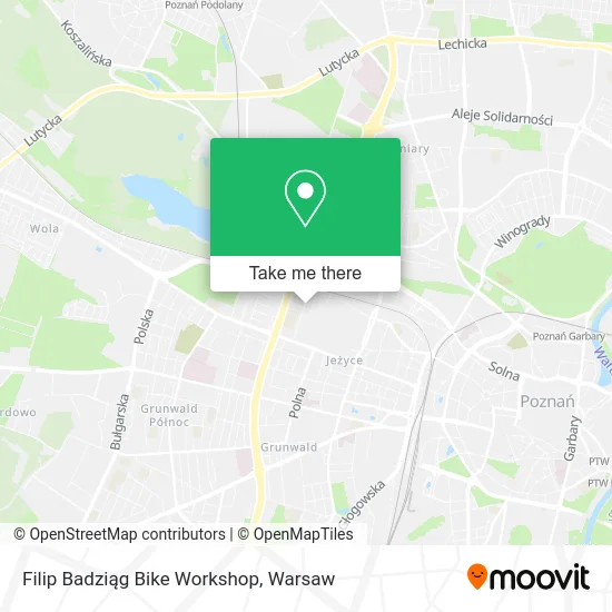 Filip Badziąg Bike Workshop map