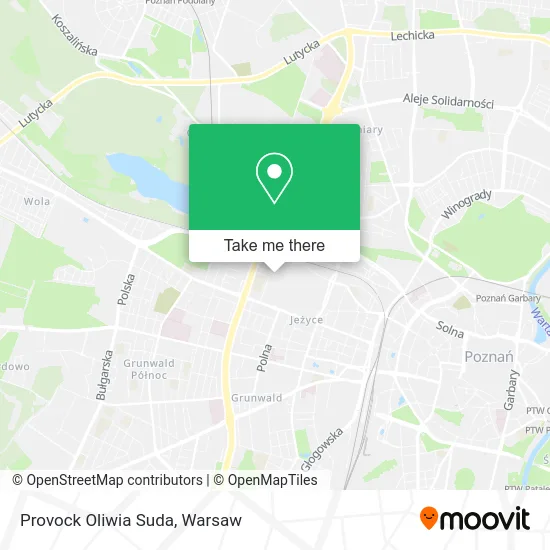Provock Oliwia Suda map