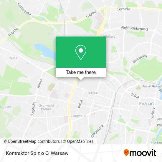 Карта Kontraktor Sp z o O