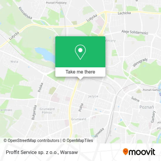 Карта Proffit Service sp. z o.o.