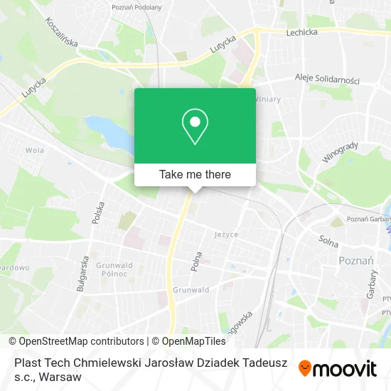 Карта Plast Tech Chmielewski Jarosław Dziadek Tadeusz s.c.