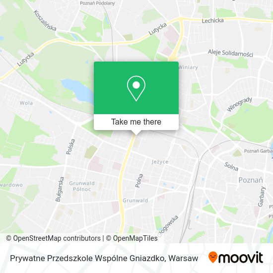 Prywatne Przedszkole Wspólne Gniazdko map