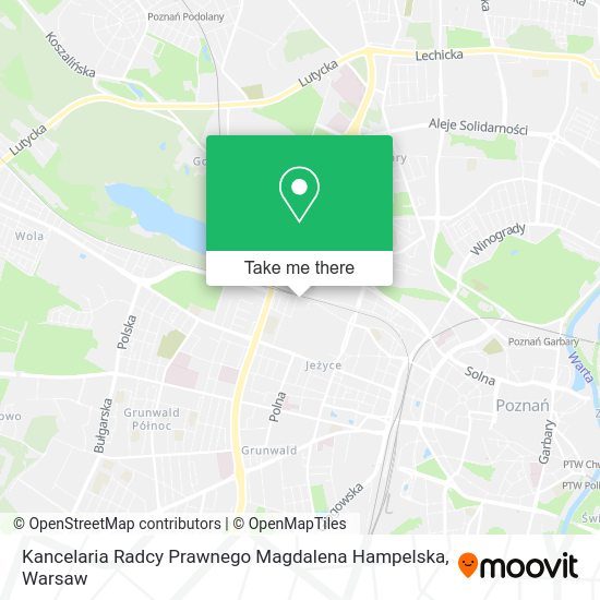 Kancelaria Radcy Prawnego Magdalena Hampelska map