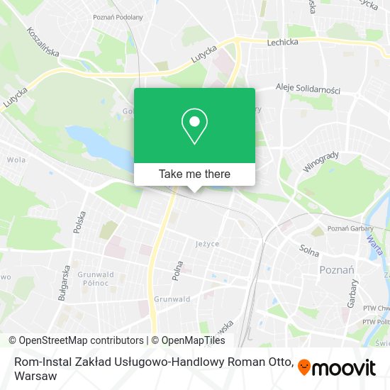 Rom-Instal Zakład Usługowo-Handlowy Roman Otto map
