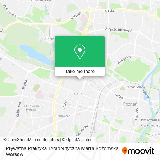 Prywatna Praktyka Terapeutyczna Marta Bożemska map