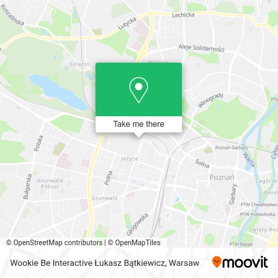 Wookie Be Interactive Łukasz Bątkiewicz map