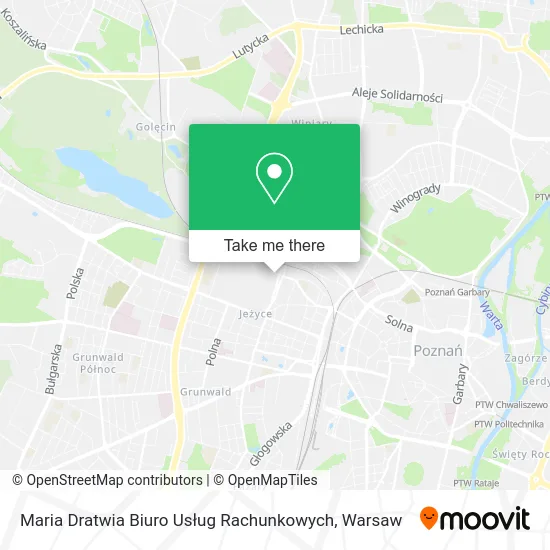 Карта Maria Dratwia Biuro Usług Rachunkowych