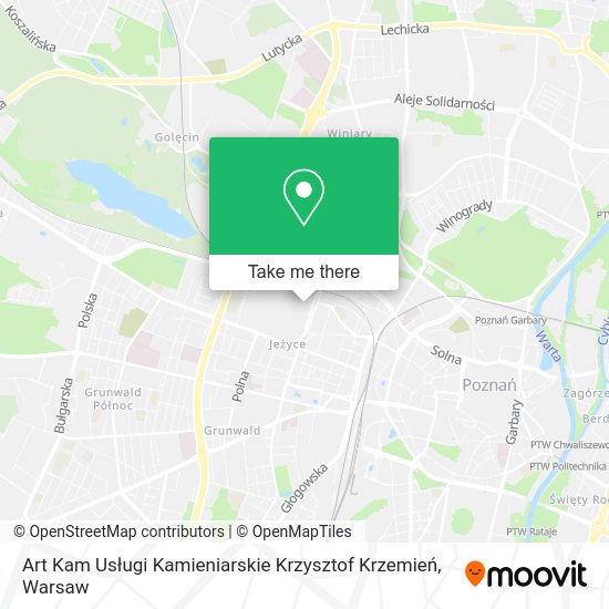 Art Kam Usługi Kamieniarskie Krzysztof Krzemień map