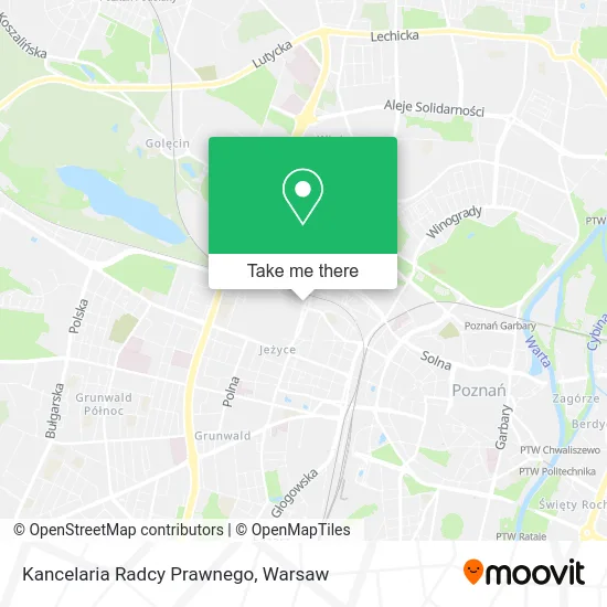 Карта Kancelaria Radcy Prawnego