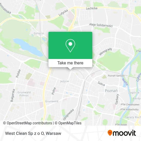 Карта West Clean Sp z o O