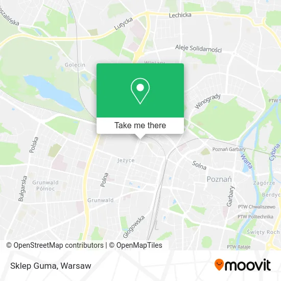 Карта Sklep Guma