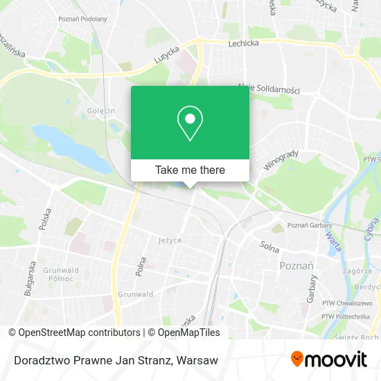 Карта Doradztwo Prawne Jan Stranz