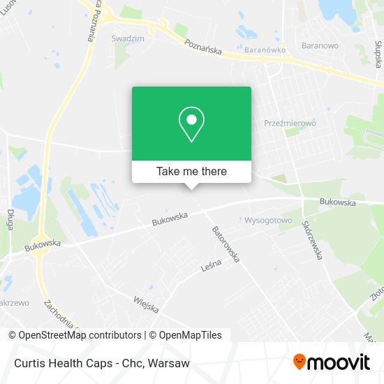 Curtis Health Caps - Chc map